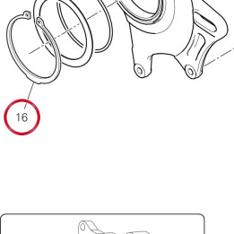 Circlip 88450041A — réf. 88450041A | Ducati Store