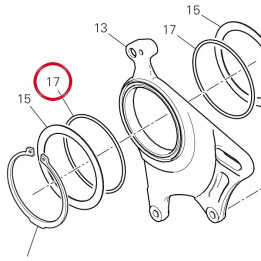 Joint torique 88650031A — réf. 88650031A | Ducati Store