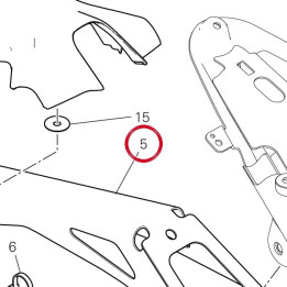 Porte-Balai 56113611AA — réf. 56113611AA | Ducati Store