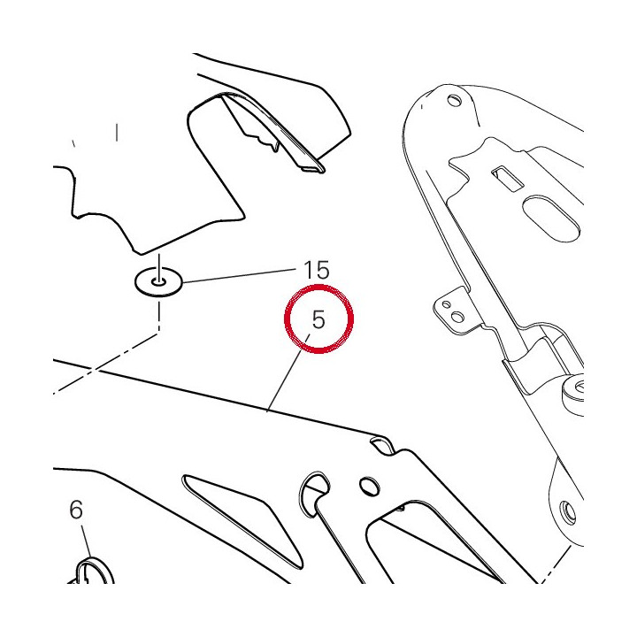 Porte-Balai 56113611AA — réf. 56113611AA | Ducati Store