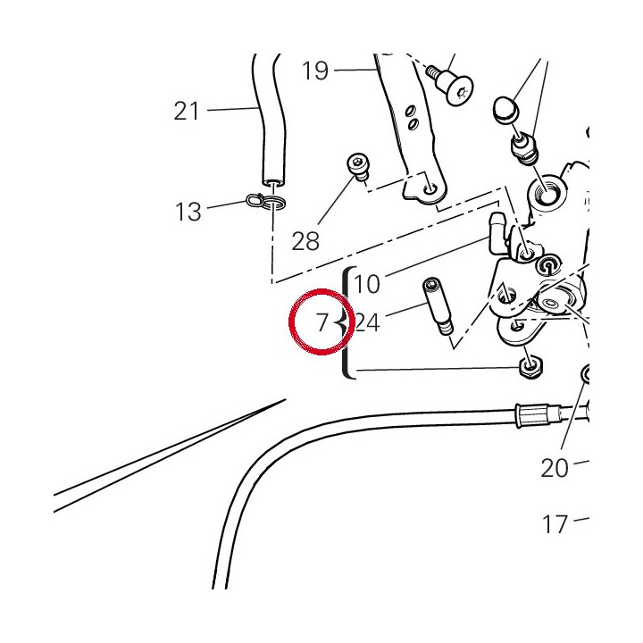 Maitre-Cylindre embrayage — réf. 63040731A | Ducati Store