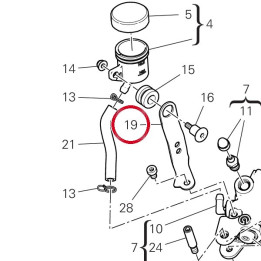 Support réservoir huile — réf. 82917081A | Ducati Store