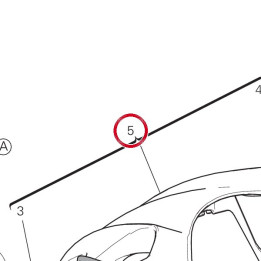 Garde-Boue avant rouge — réf. 564P1031CA | Ducati Store