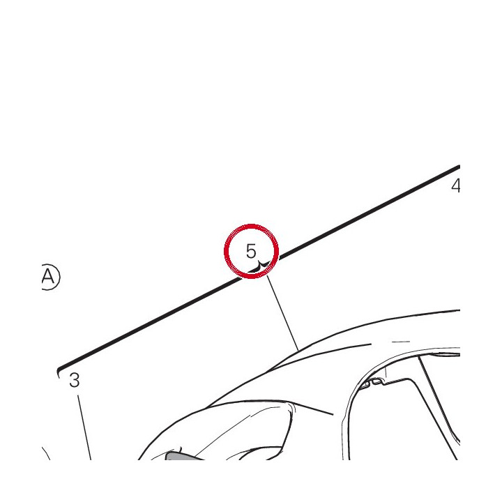 Garde-Boue avant rouge — réf. 564P1031CA | Ducati Store