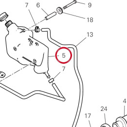 Vase expansion 58511033AA — réf. 58511033AA | Ducati Store