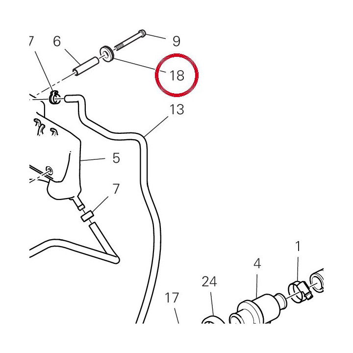 Joint en caoutchouc — réf. 76410981A | Ducati Store