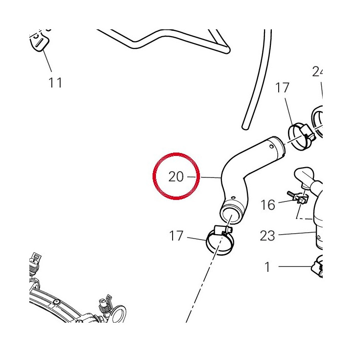 Manchon — réf. 80017891A | Ducati Store