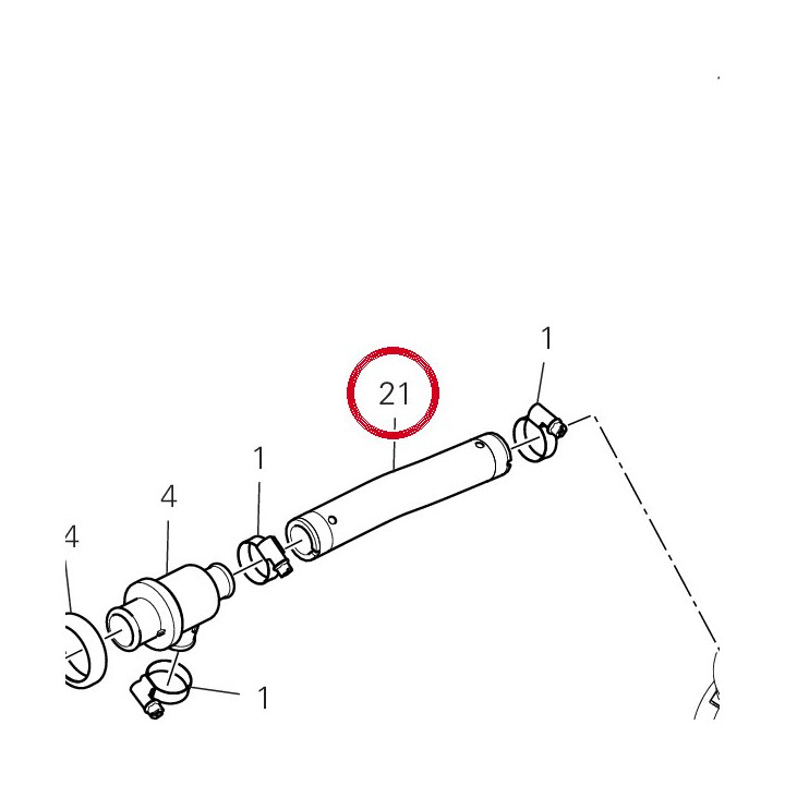 Manchon Thermostat/T╥te — réf. 80017902A | Ducati Store