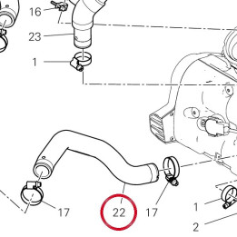 Manchon Pompe/Radiateur — réf. 80017912A | Ducati Store