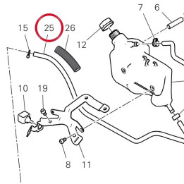 Tube D'Event 93410321A — réf. 93410321A | Ducati Store