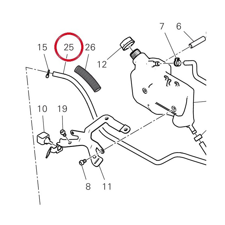 Tube D'Event 93410321A — réf. 93410321A | Ducati Store