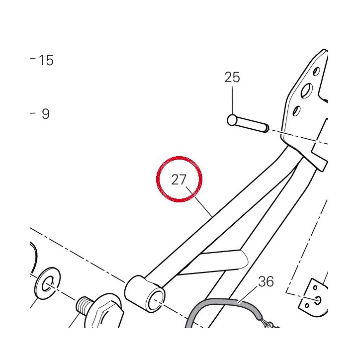 Plaque G. arrière — réf. 82413552AA | Ducati Store