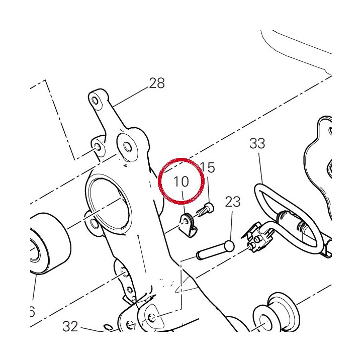 Passe-Cable 75840911A — réf. 75840911A | Ducati Store