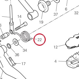Ressort 79915661A — réf. 79915661A | Ducati Store