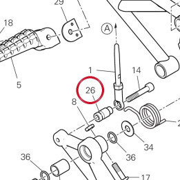Entretoise 82115771AA — réf. 82115771AA | Ducati Store