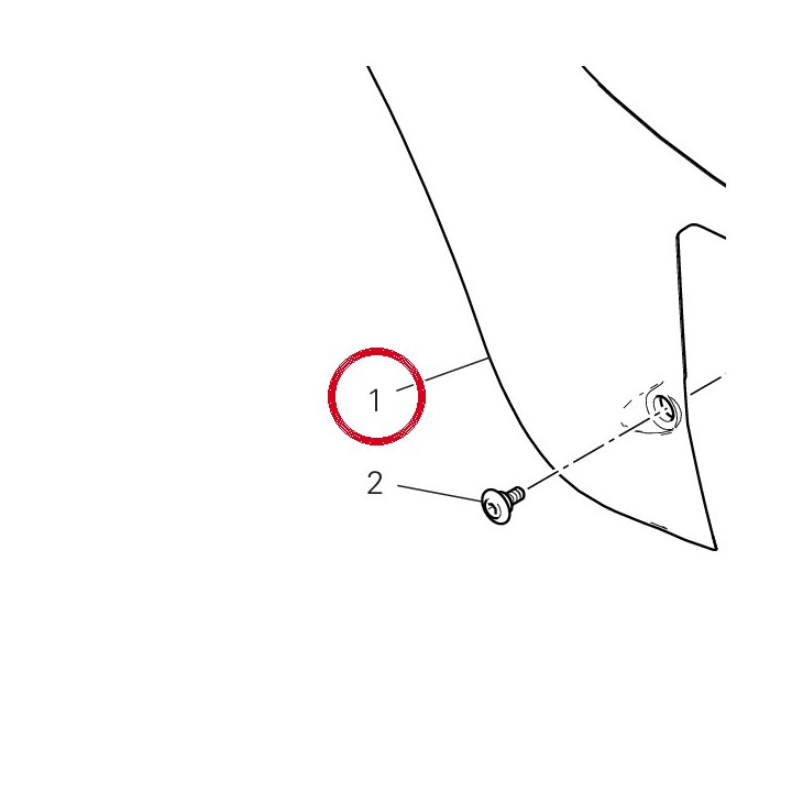 Garde-Boue arrière 56510431A — réf. 56510431A | Ducati Store