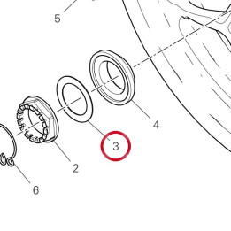 Rondelle 85210571A — réf. 85210571A | Ducati Store