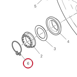 Arret 40Mm 75910091A — réf. 75910091A | Ducati Store