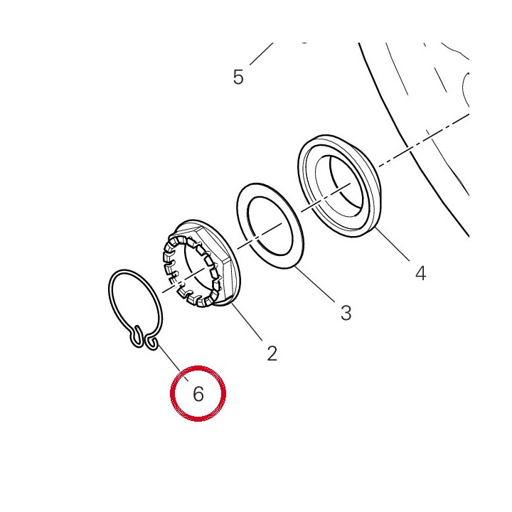 Arret 40Mm 75910091A — réf. 75910091A | Ducati Store