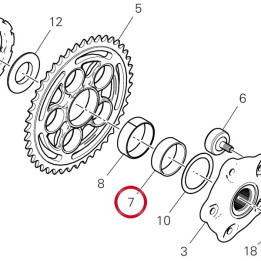 Douille 71110671A — réf. 71110671A | Ducati Store