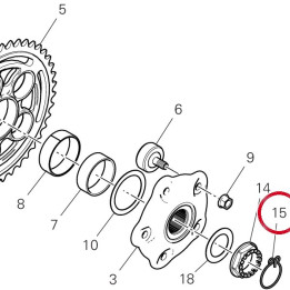 Arret 35Mm 75910081A — réf. 75910081A | Ducati Store