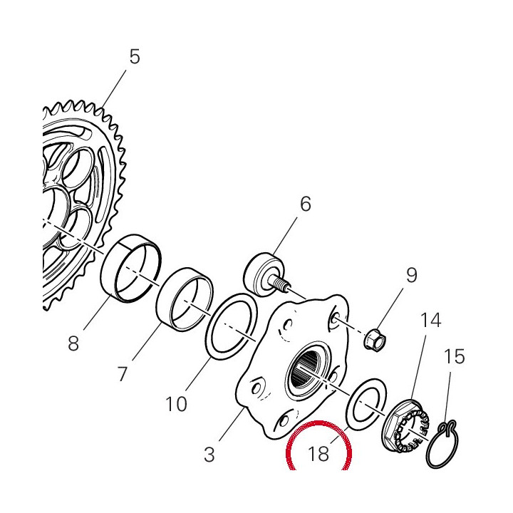 Rondelle 85210551A — réf. 85210551A | Ducati Store