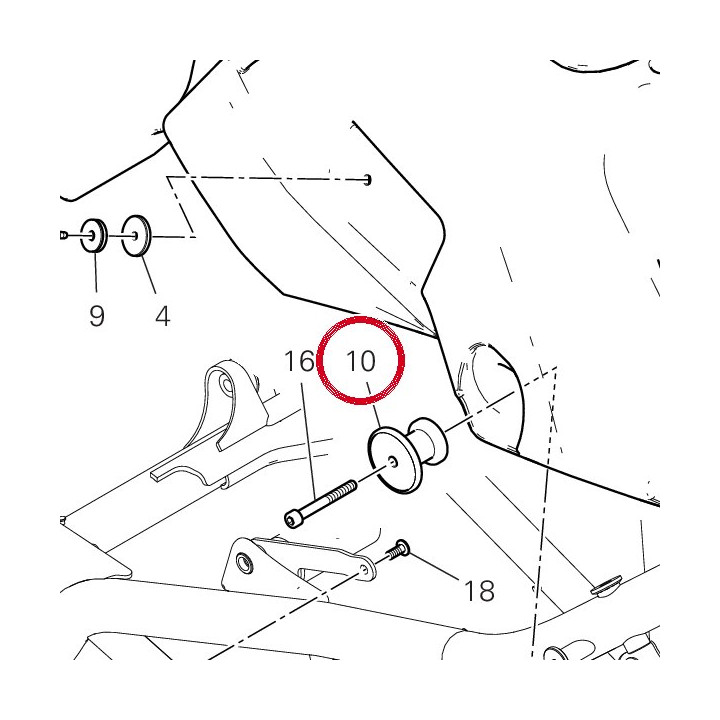 Tampon 86612731A — réf. 86612731A | Ducati Store