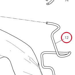 Tuyau 59018132A — réf. 59018132A | Ducati Store