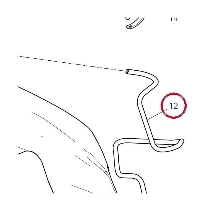 Tuyau 59018132A — réf. 59018132A | Ducati Store
