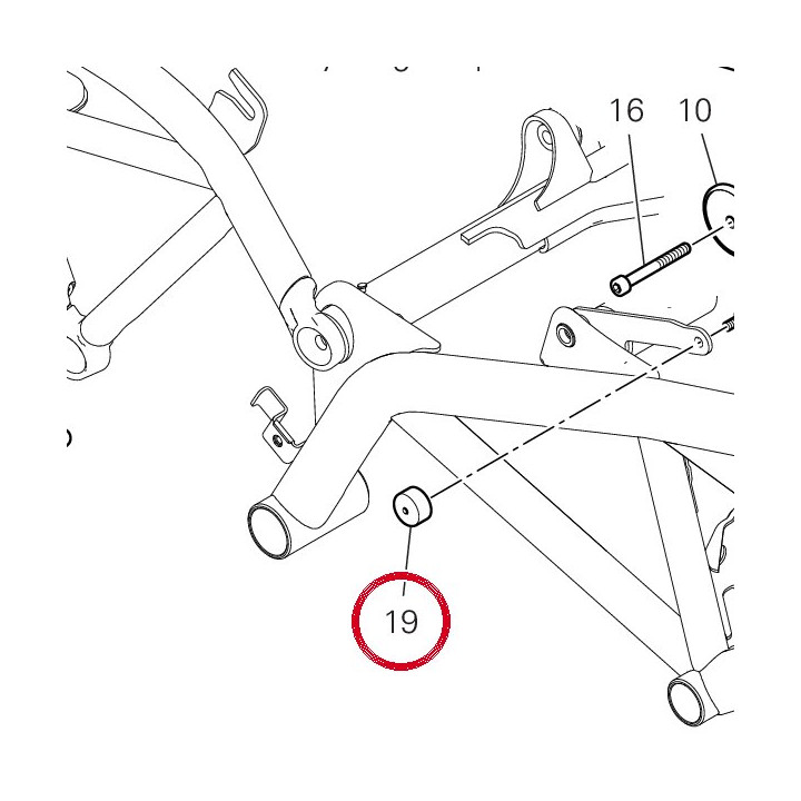 Tampon 86612831A — réf. 86612831A | Ducati Store