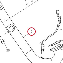 Tuyau échappement — réf. 57015161A | Ducati Store