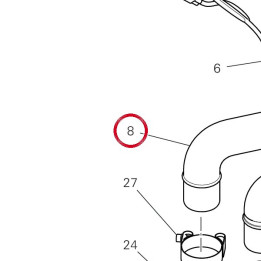Tuyau échappement vertical — réf. 57115162A | Ducati Store