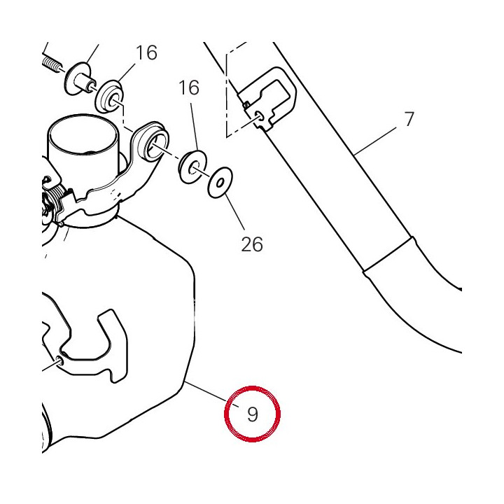 Presilencieux 57212231A — réf. 57212231A | Ducati Store