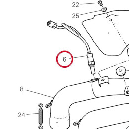 Sonde lambda 55214011A — réf. 55214011A | Ducati Store