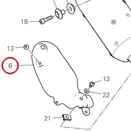 Pare-Chaleur droit 46017311A — réf. 46017311A | Ducati Store
