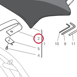 Courroie selle 59516121A — réf. 59516121A | Ducati Store