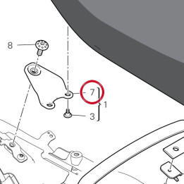Plaquette 8301G401B — réf. 8301G401B | Ducati Store