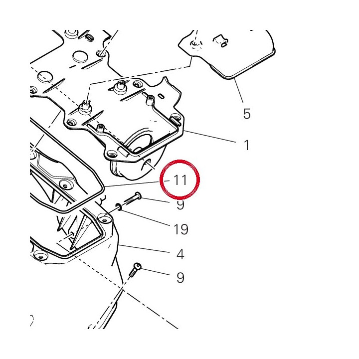 Joint 79111331A — réf. 79111331A | Ducati Store