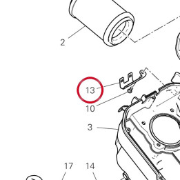 Support connecteur — réf. 8301G352AA | Ducati Store