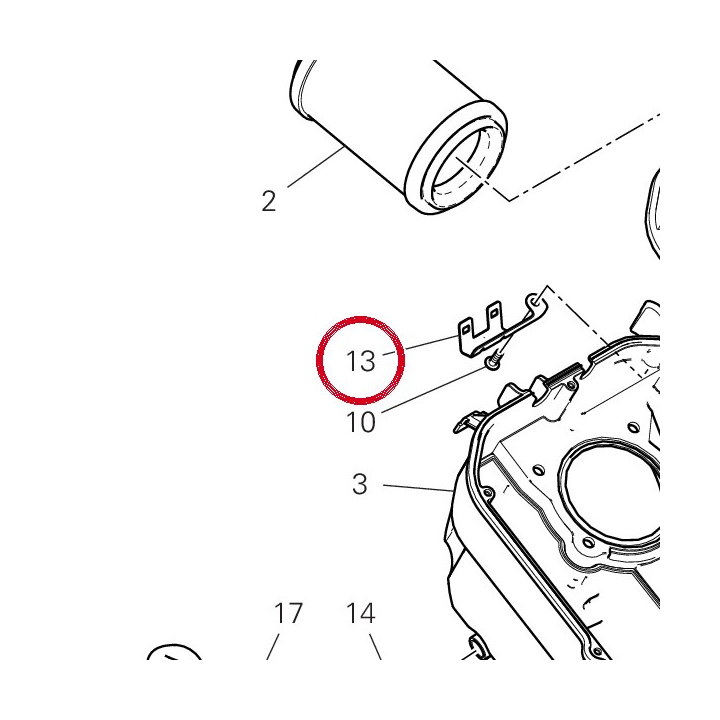 Support connecteur — réf. 8301G352AA | Ducati Store