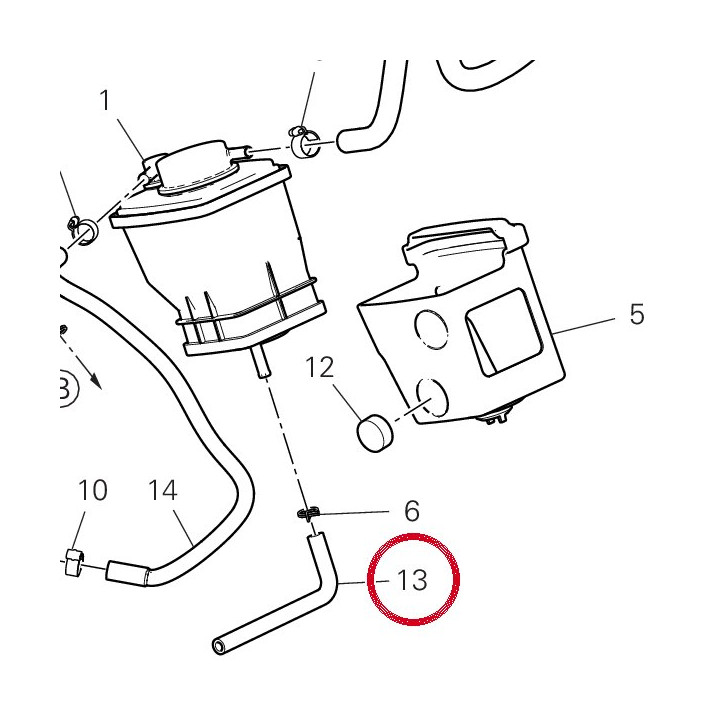 Tube D'Event 93410401AA — réf. 93410401AA | Ducati Store