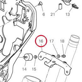 Support 8301G502AA — réf. 8301G502AA | Ducati Store