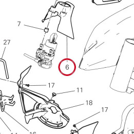 Couvercle contacteur — réf. 48019551A | Ducati Store