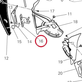 Equerre 8301H171AB — réf. 8301H171AB | Ducati Store