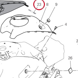 Decalcomanie drapeau — réf. 43513361A | Ducati Store