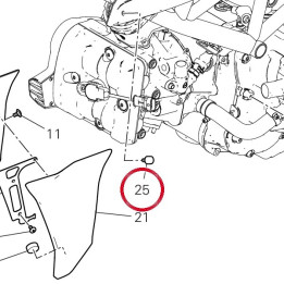 Tampon caoutchouc 86642731A — réf. 86642731A | Ducati Store