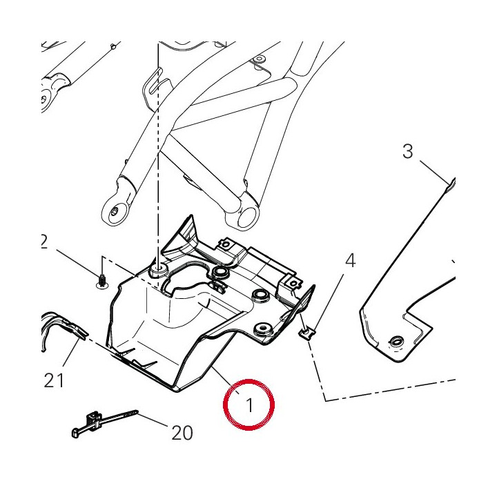 Cache 48019703A — réf. 48019703A | Ducati Store