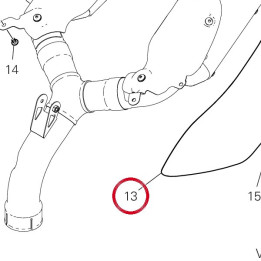 Panneau lateral gauche — réf. 48019533A | Ducati Store