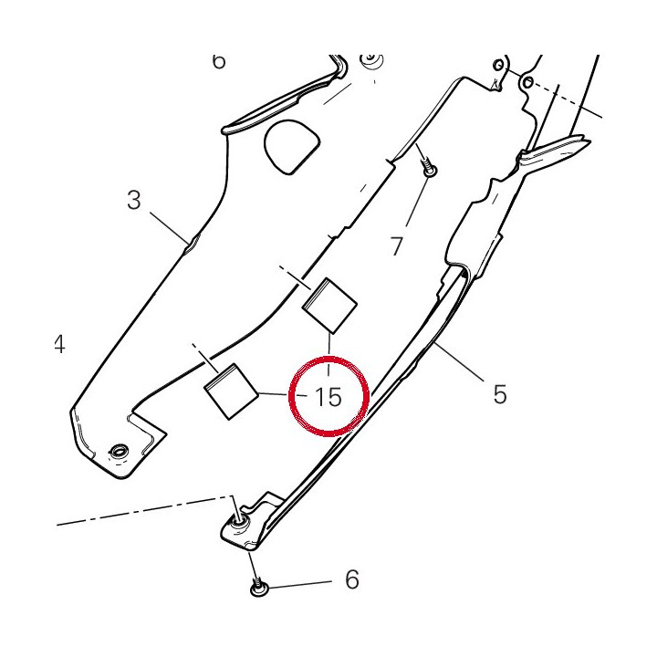 Dual lock 85042461A — réf. 85042461A | Ducati Store