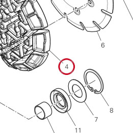 Panneau insonorisant — réf. 48611971A | Ducati Store
